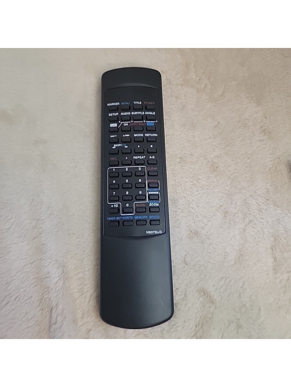 Replacement Remote Philips N9078UD Home DVD VCR TV Remote Control for DV910